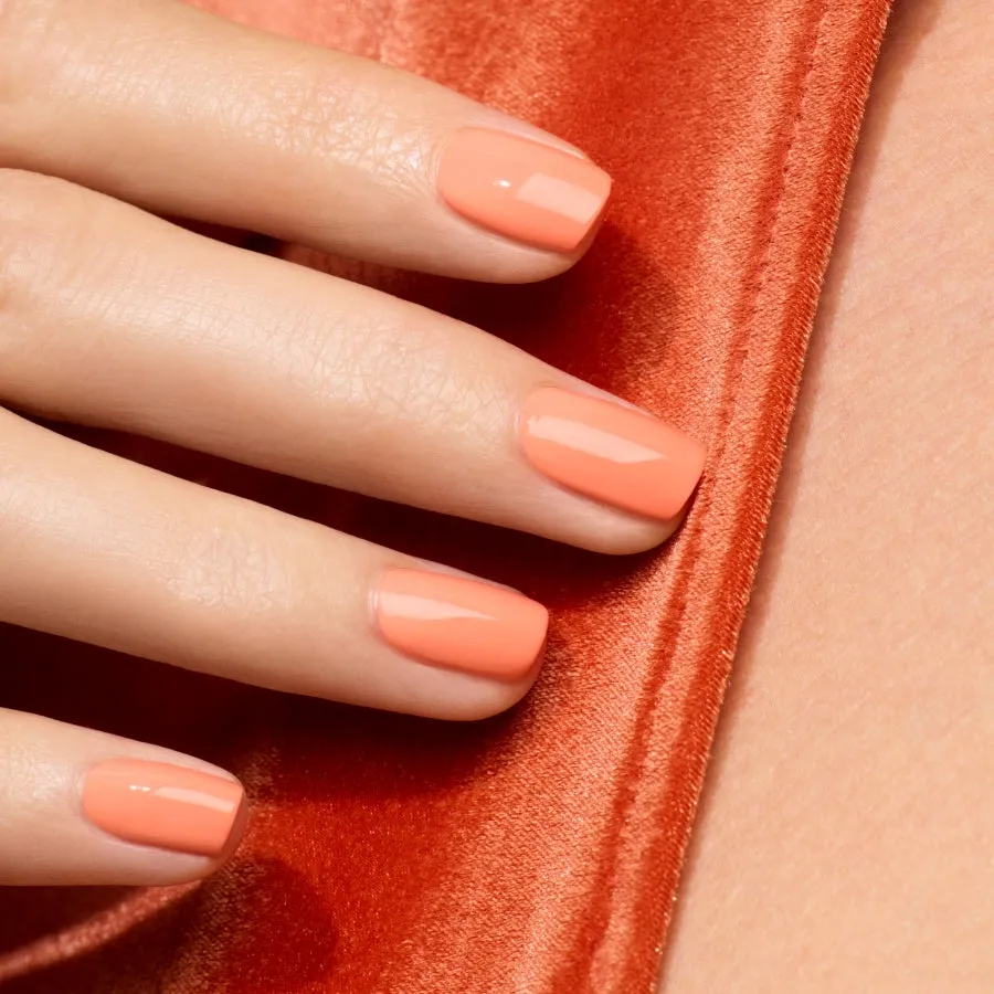 Manucurist Green Flash Tangerine gel neglelakk neonoransje
