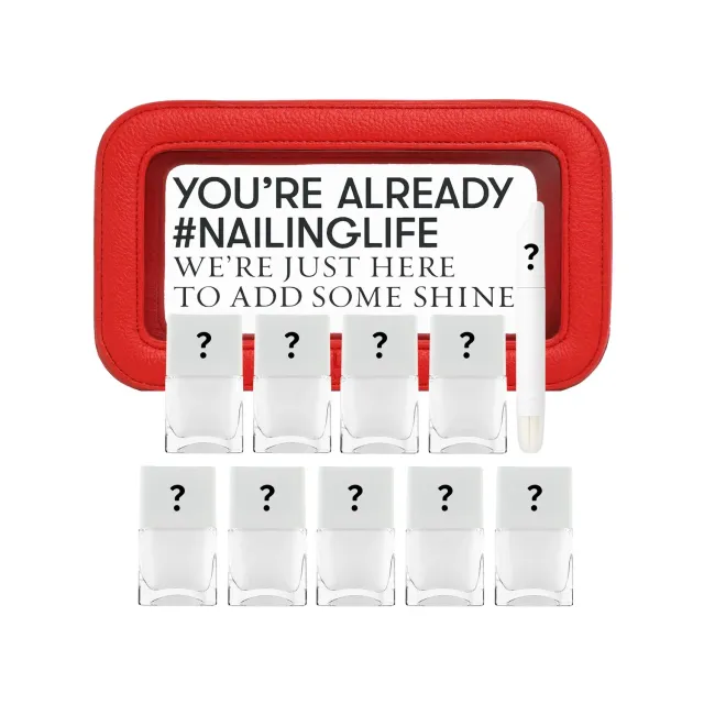 Nails Inc Brighter is Better neglelakksett 11-pakk miks