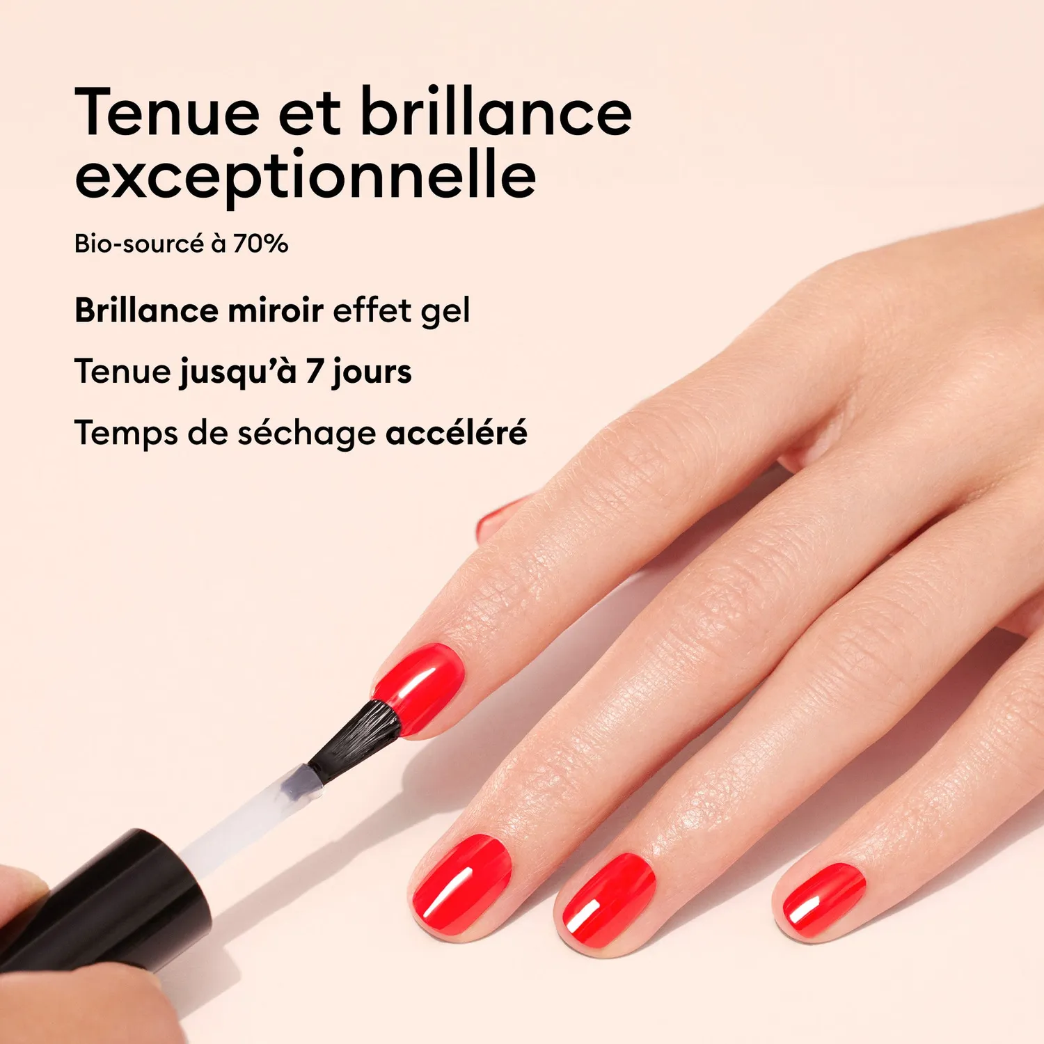 Manucurist Top Coat Sunshine overlakk glans