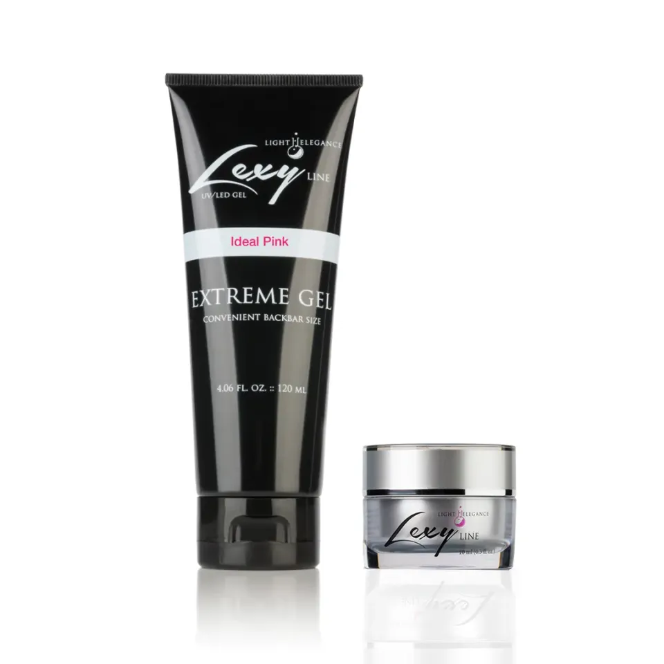 Light Elegance Lexy Line Ideal Pink Extreme hardgel 10+120 ml rosa