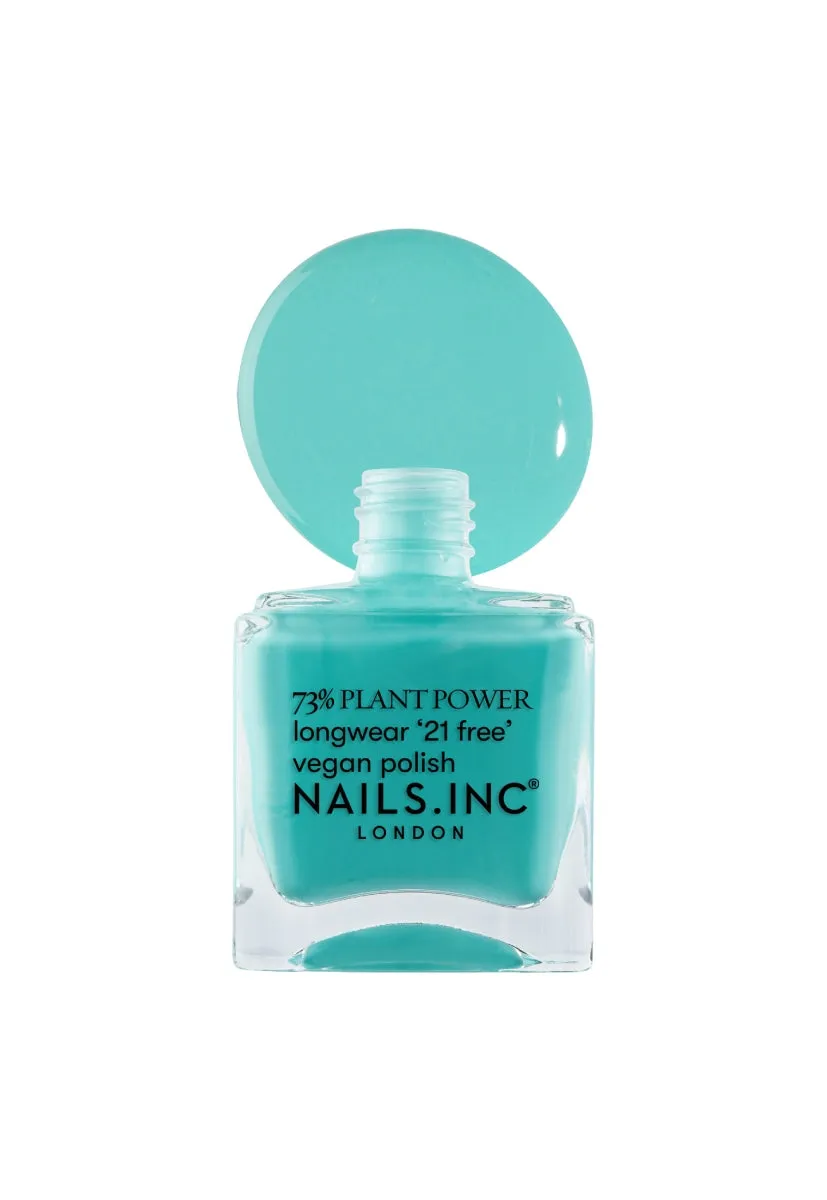 Nails Inc London Plant Power Just Avoca-Do It neglelakk grønn