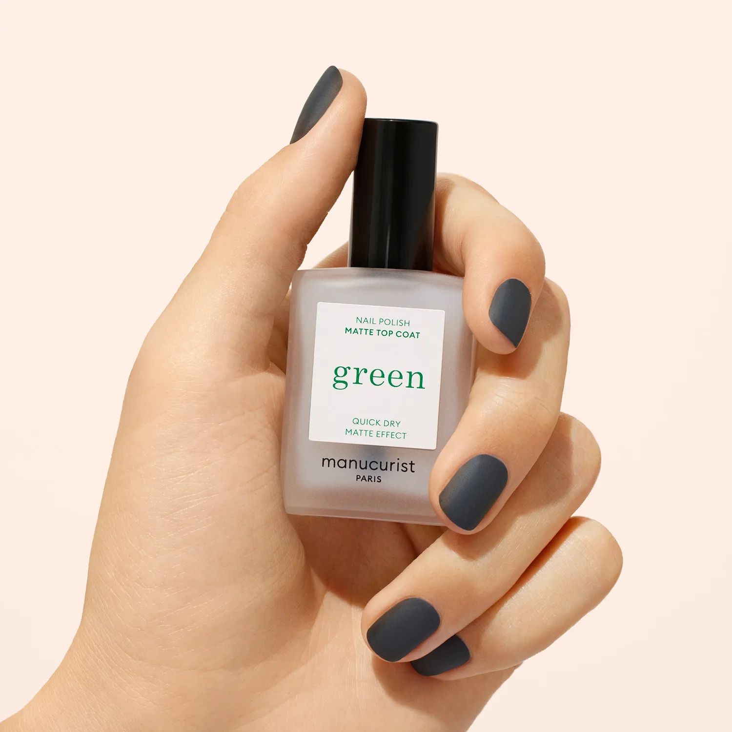 Manucurist Green Matt Top Coat overlakk matt