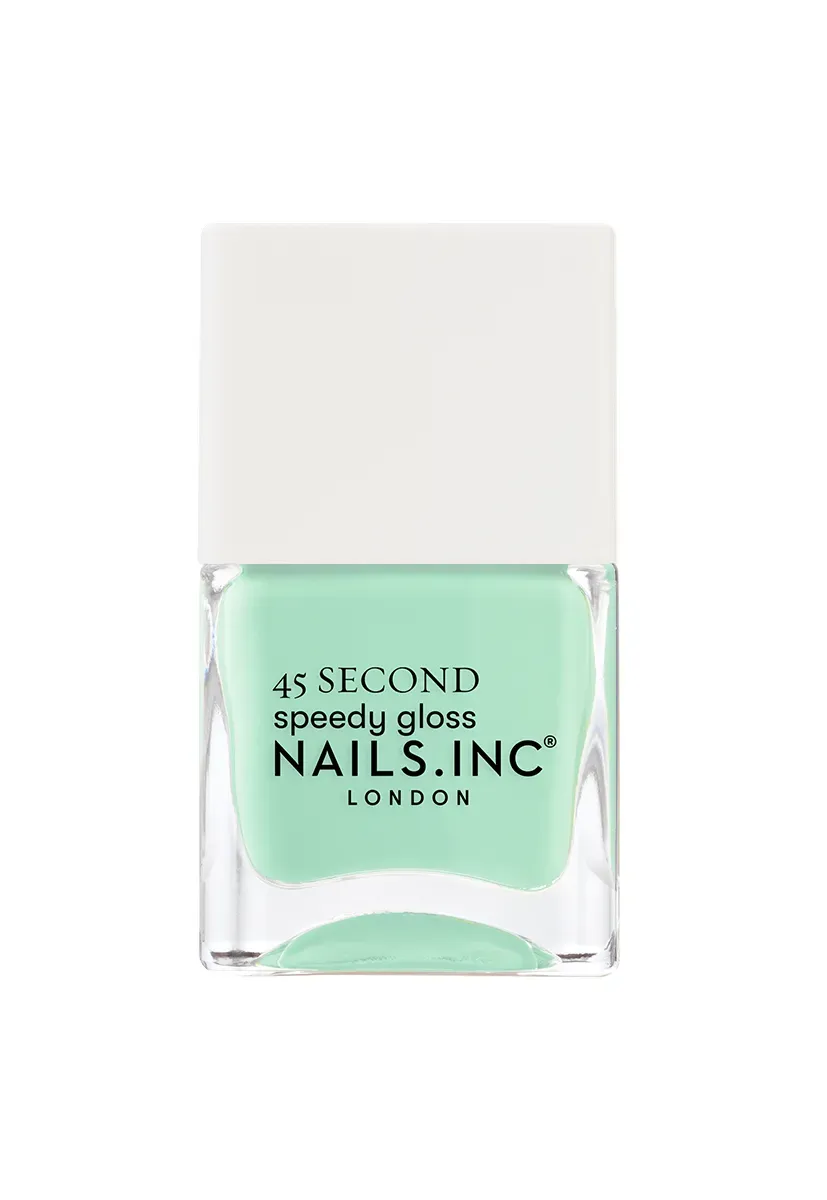 Nails Inc Wellness In Wimbledon neglelakk grønn hurtigtørk