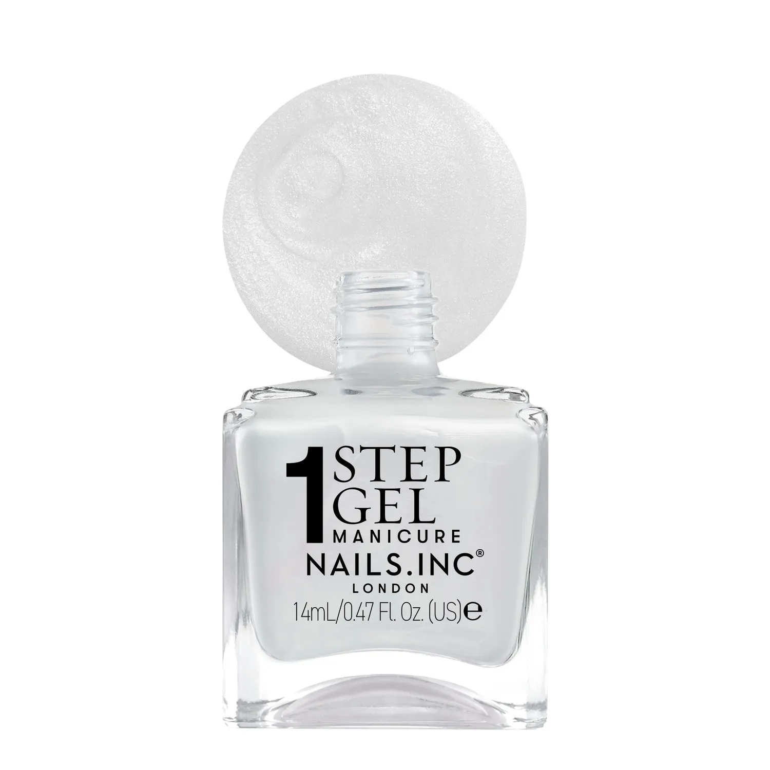 Nails Inc It's Topless Liv neglelakk fest gel-effekt