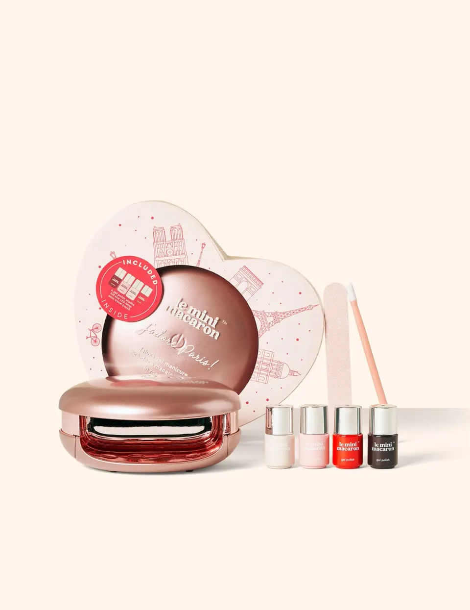 Le Mini Macaron Le Maxi J'adore Paris gellakk startkit 4 farger