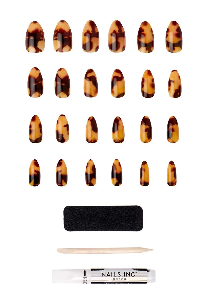 Nails Inc Shellfie Ready løsnegler naturlig