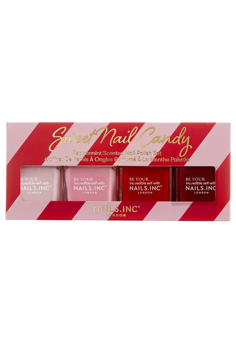 Nails Inc Sweet Nail Candy duftlakk sett 4-delt