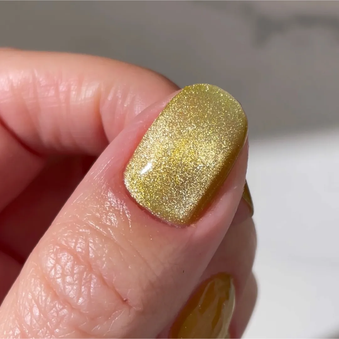The Gel Collection Cat Eye Sun gellakk gul 10 ml