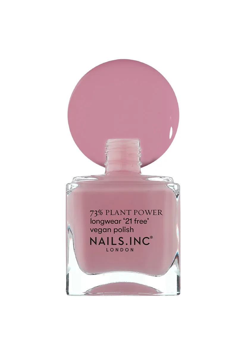 Nails Inc Plant Power Nature Nirvana neglelakk lilla krem