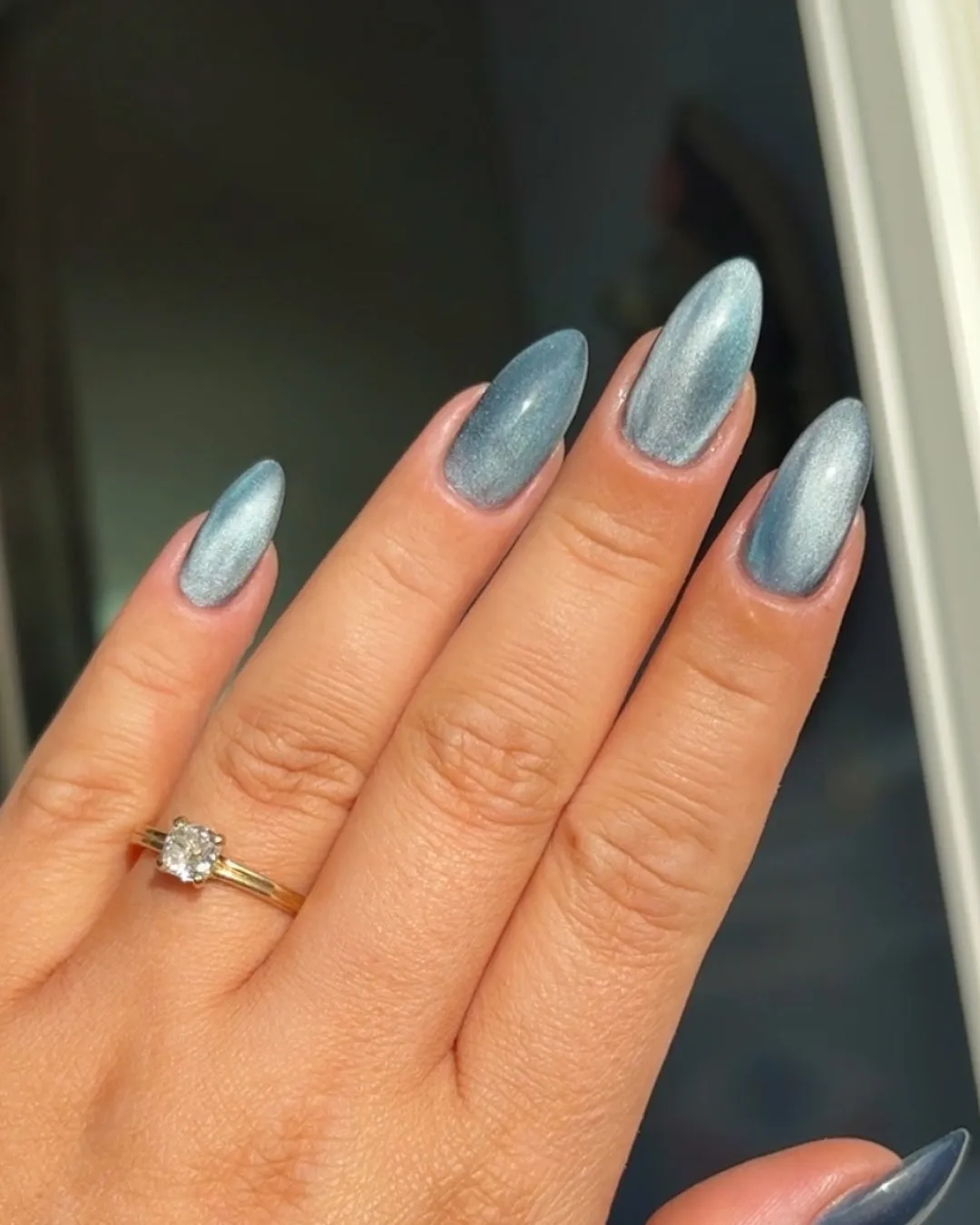 The Gel Collection 21FREE+ 269 Night Swim gel polish blå Cat Eye