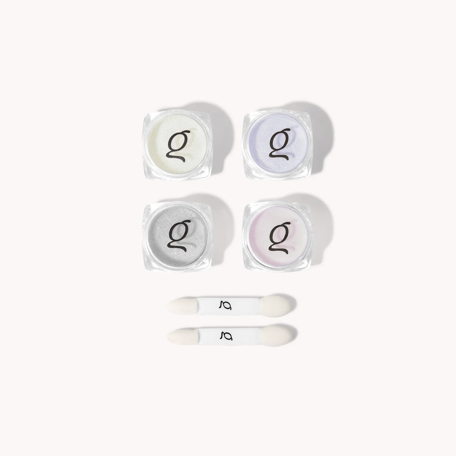 The Gel Collection Pearl Powder neglepulver 4 stk perlemor