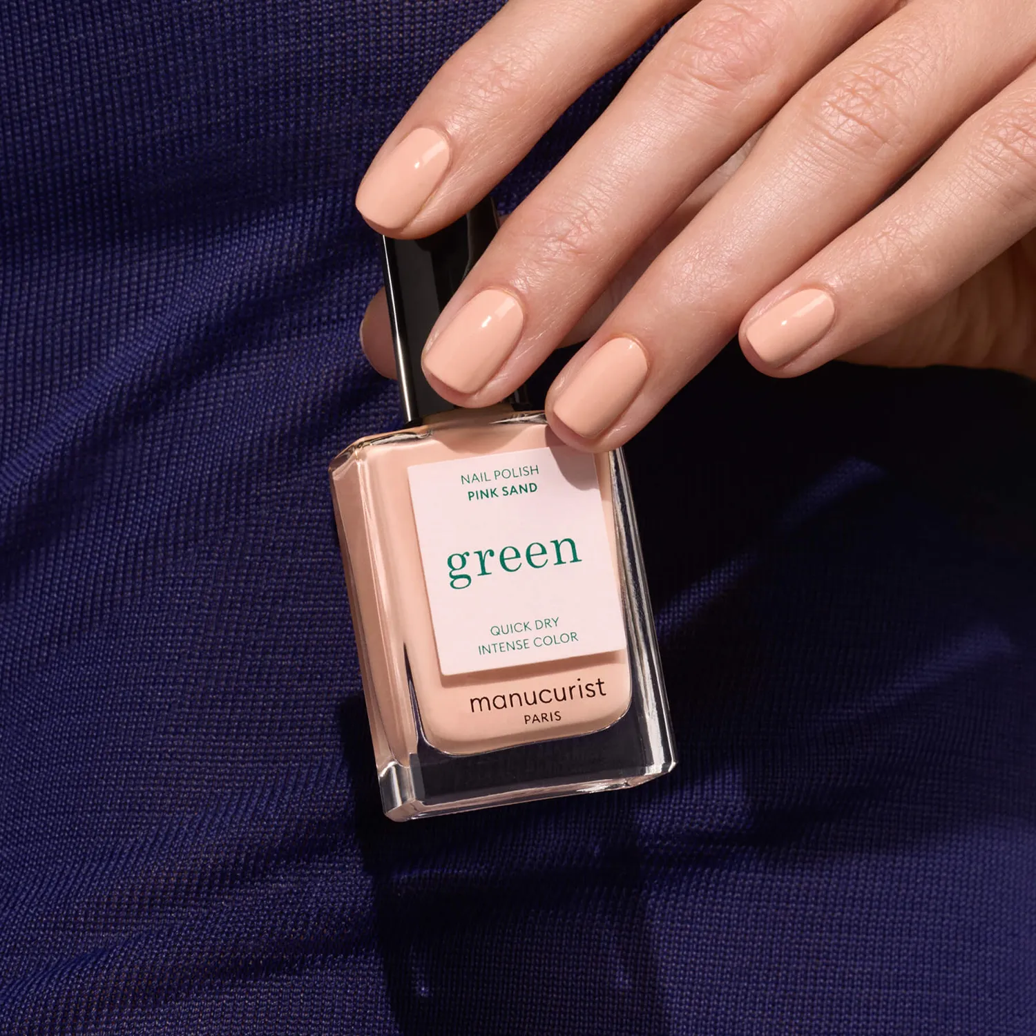 Manucurist Green Pink Sand neglelakk beige nude