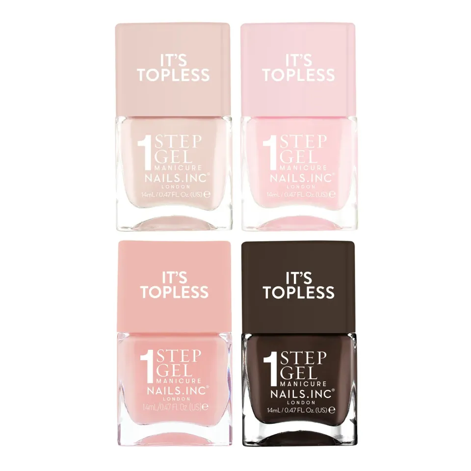 Nails Inc London Winter Neutrals It's Topless neglesett