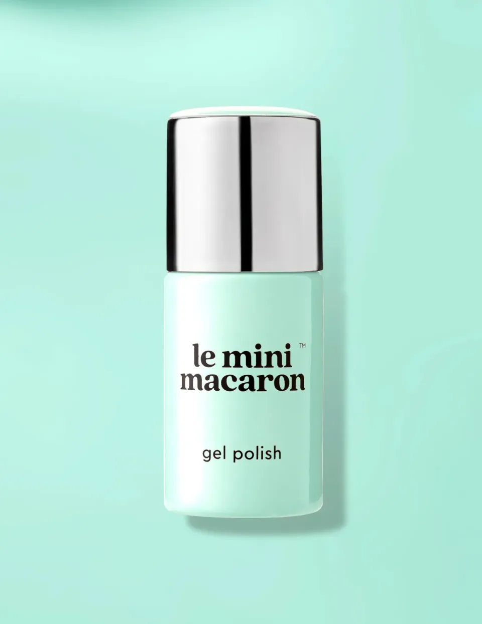 Le Mini Macaron Mint Chocolate Chip gellakk 8,5 ml mintgrønn