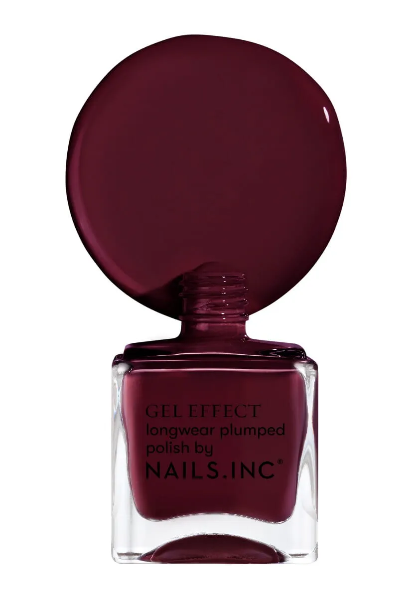 Nails Inc Kensington High Street neglelakk gel-effekt rød