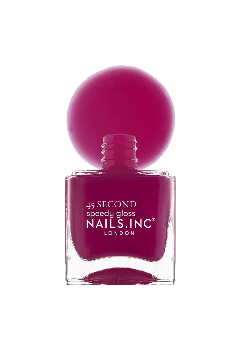 Nails Inc Amelia Jelly neglelakk 45 Second Speedy Gloss
