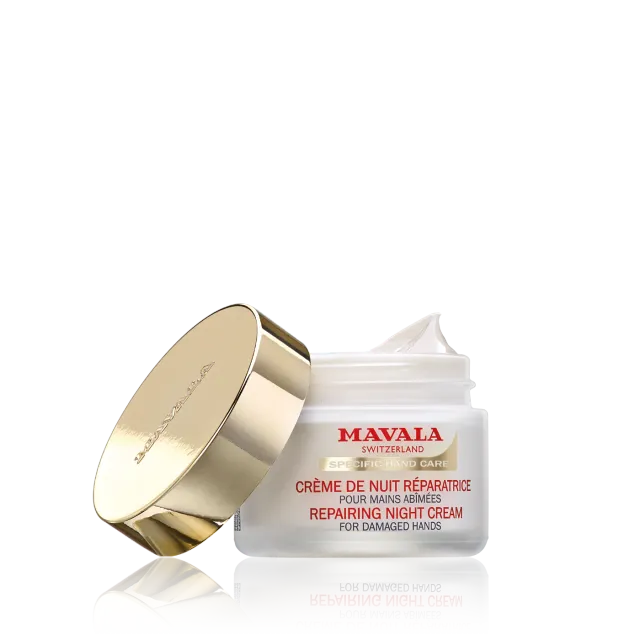 Mavala Repairing Night Cream håndkrem natt tørre hender