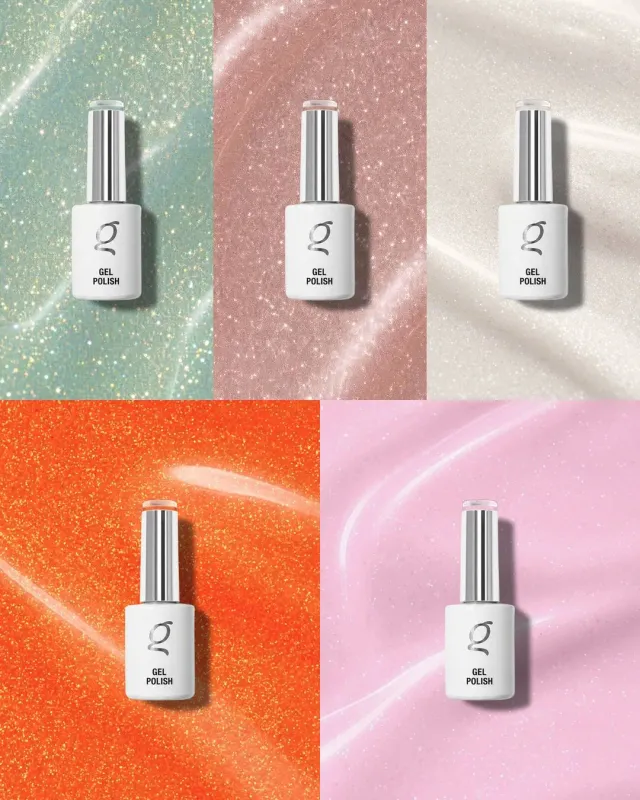 The Gel Collection The Glitters gellakk 5-pk glitter