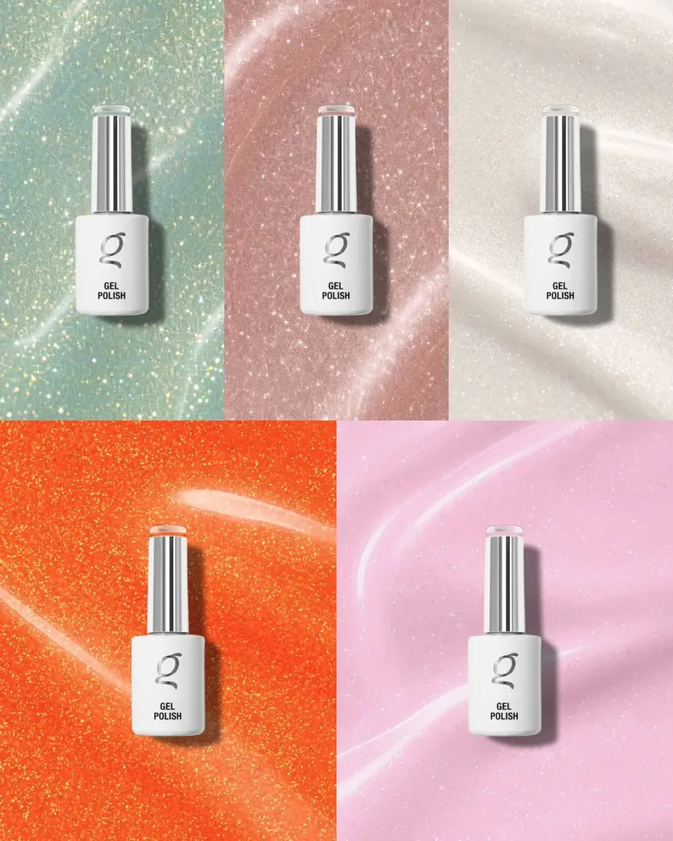 The Gel Collection The Glitters gellakk 5-pk glitter