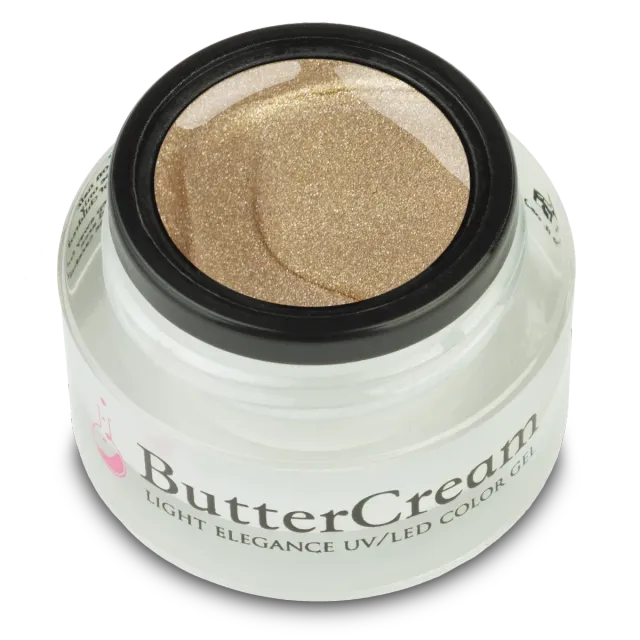 Light Elegance ButterCream Gold Metallic fargegel 5 ml