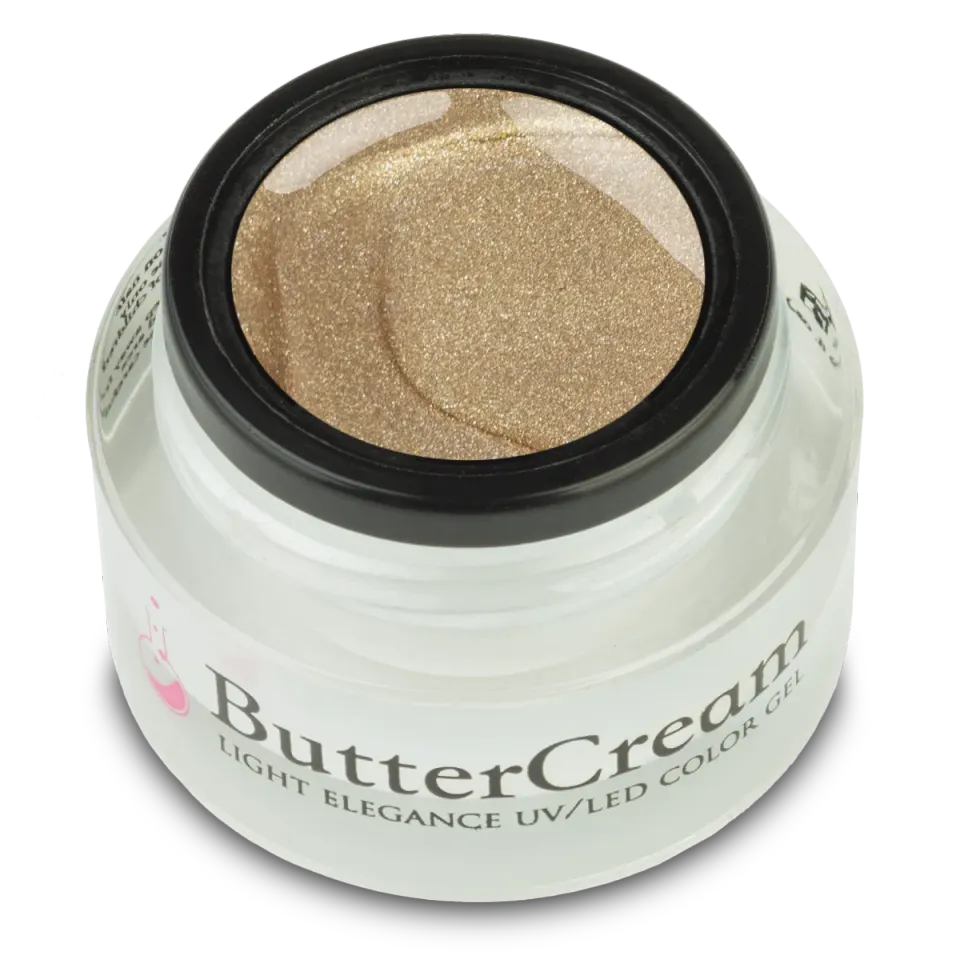Light Elegance ButterCream Gold Metallic fargegel 5 ml