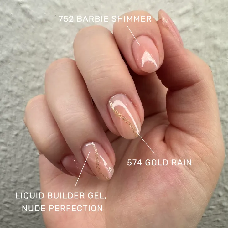 The Gel Collection Liquid Builder Gel Nude Perfection 10 ml