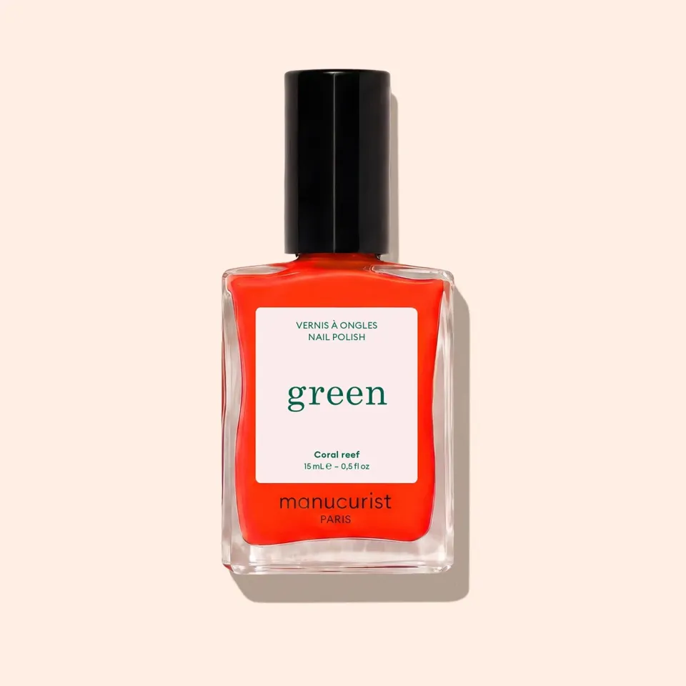 Manucurist Green Coral Reef neglelakk oransjerød