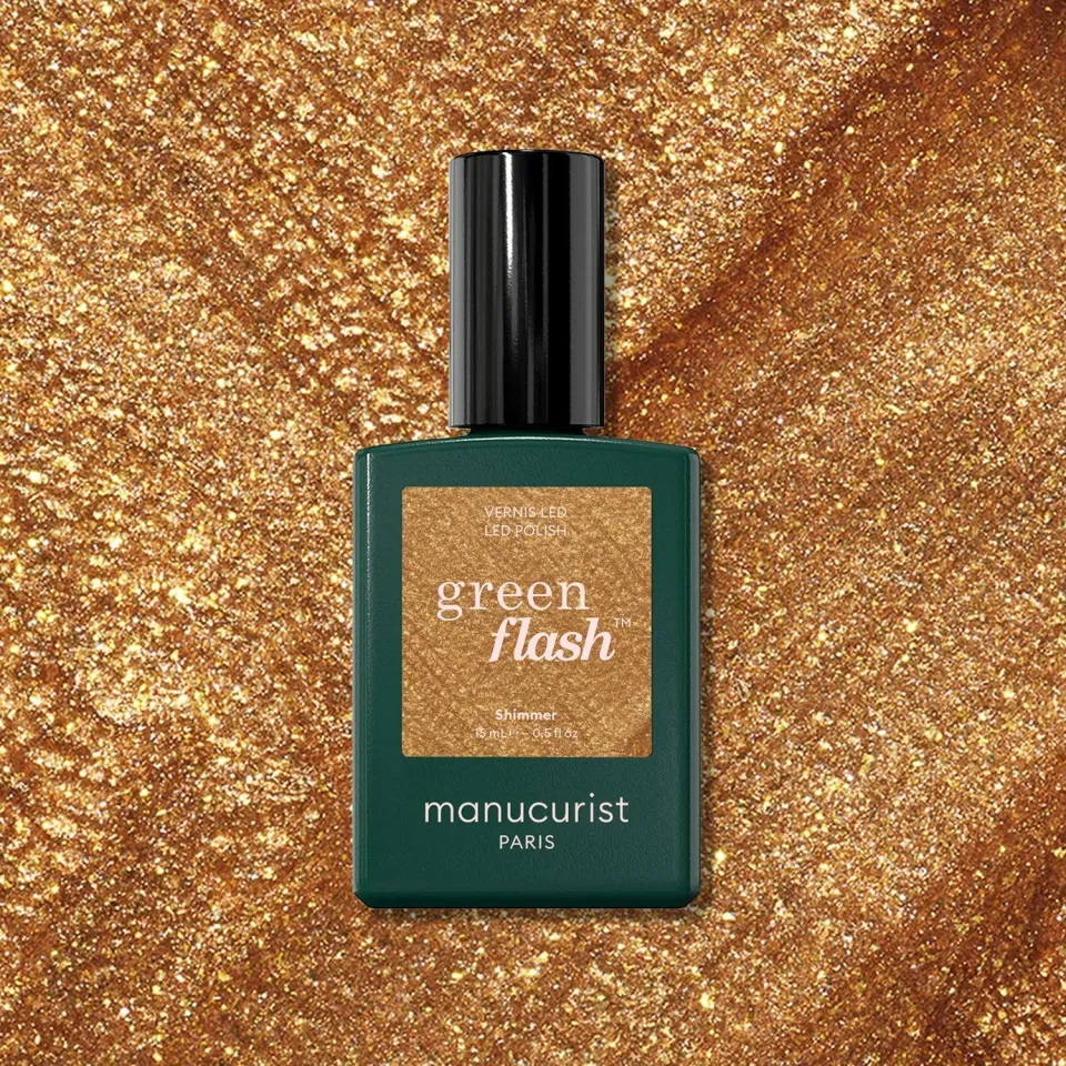 Manucurist Green Flash Shimmer gelneglelakk