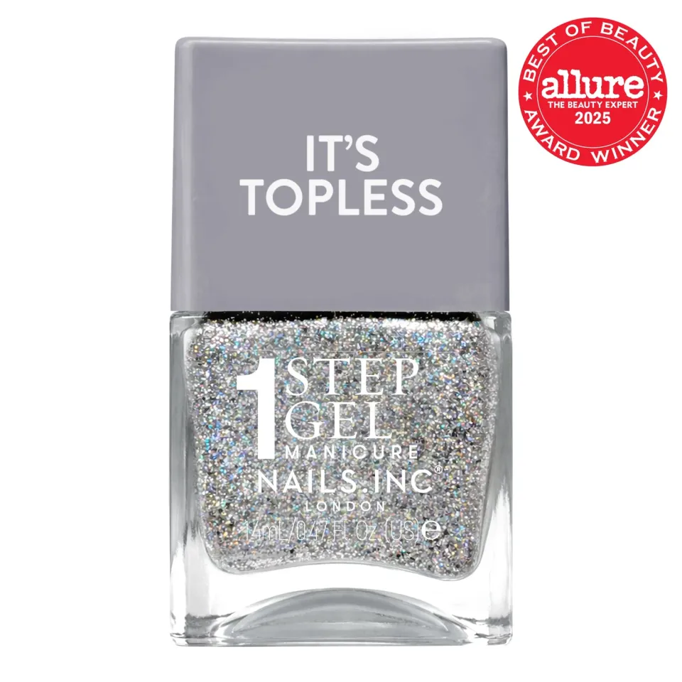 Nails Inc It's Topless Fern neglelakk 1-Step Gel hurtigtørkende