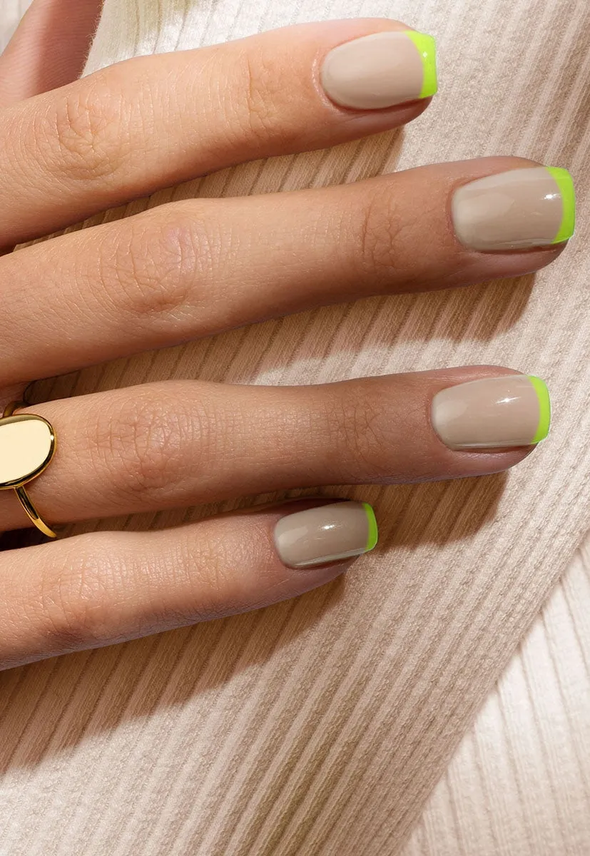Nails Inc London Peace and Pilates neglelakk duo krem