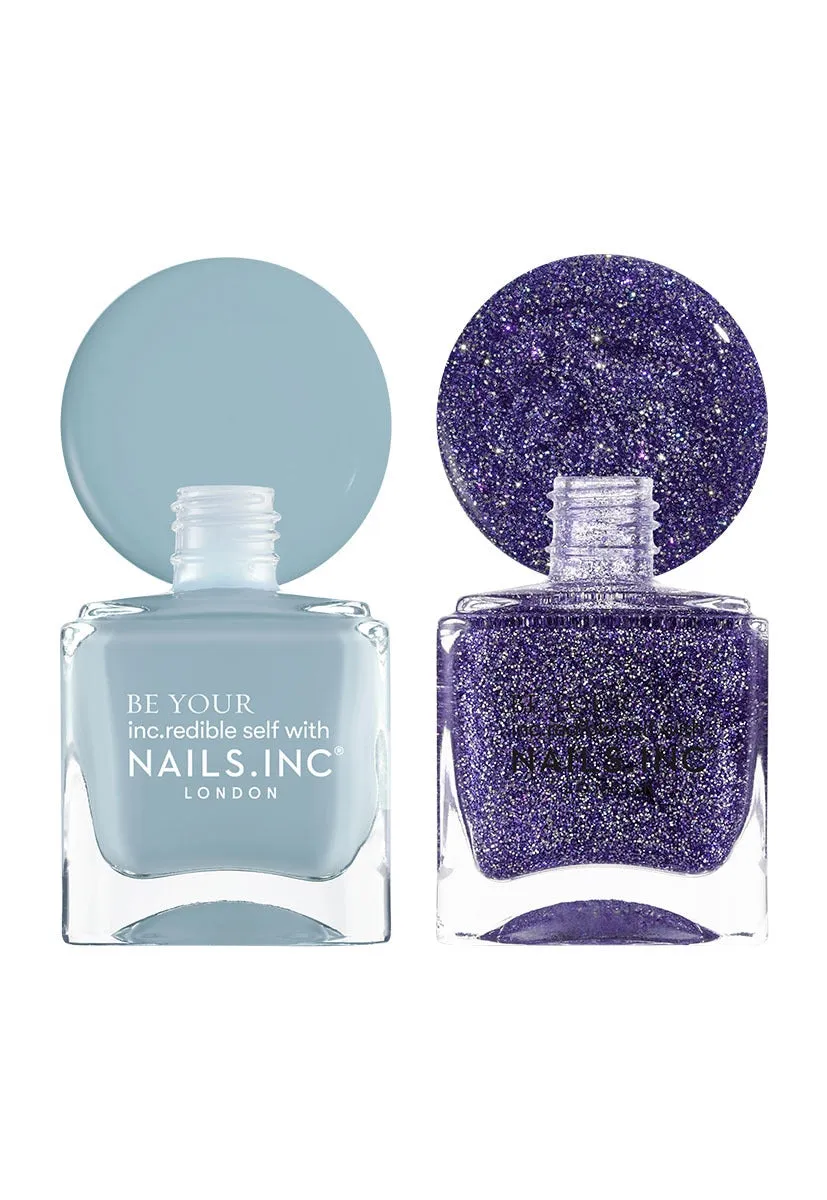 Nails Inc London Totally Trendsetting neglelakkduo metallic