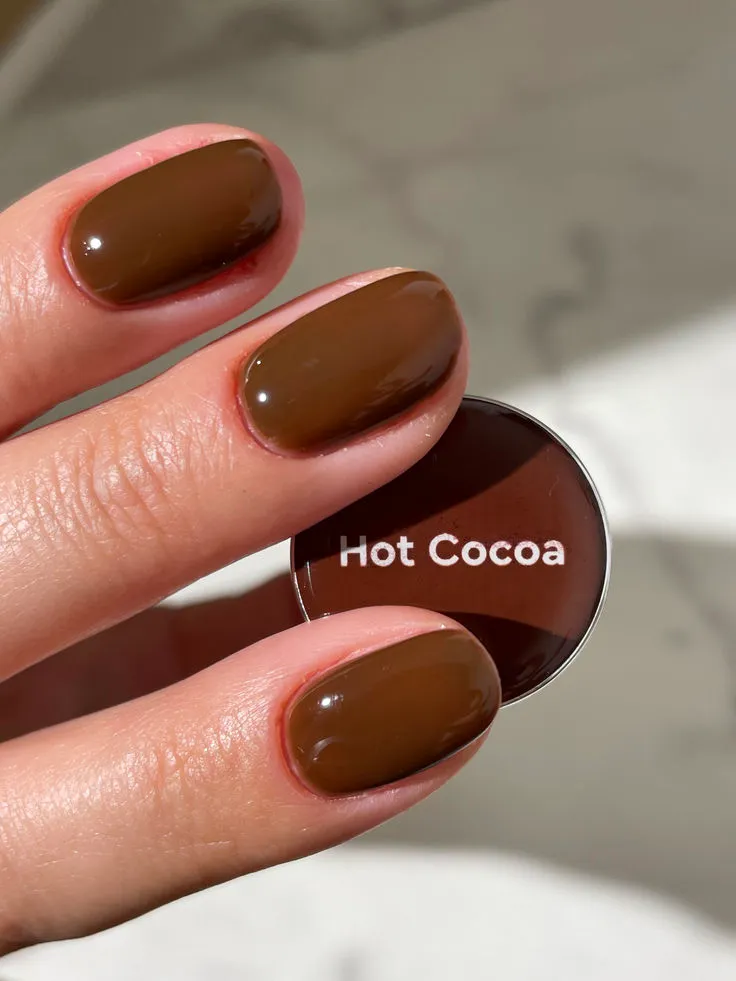 Le Mini Macaron Hot Cocoa gellakk 8,5 ml kakaobrun