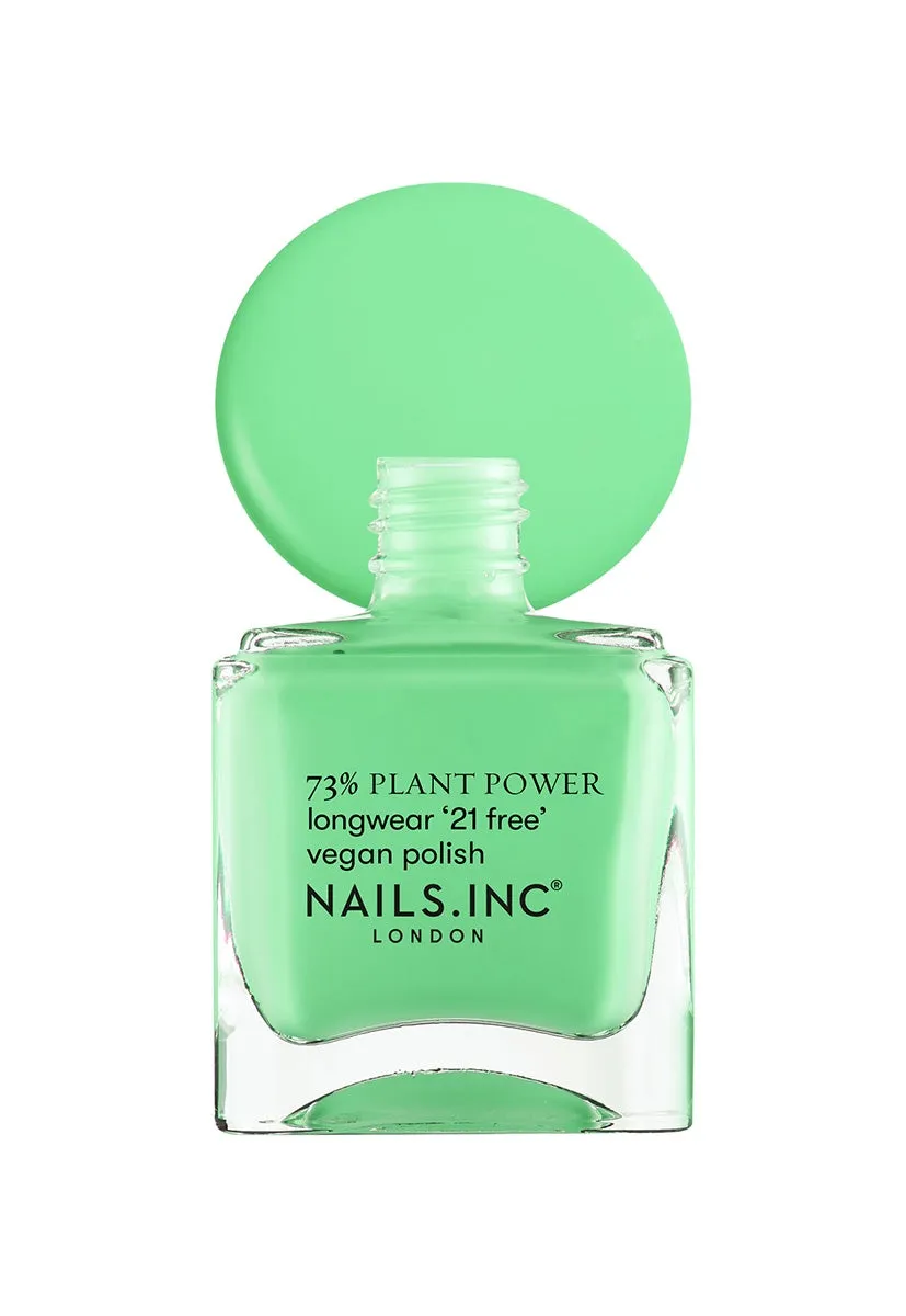 Nails Inc Plant Power Easy Being Green neglelakk grønn