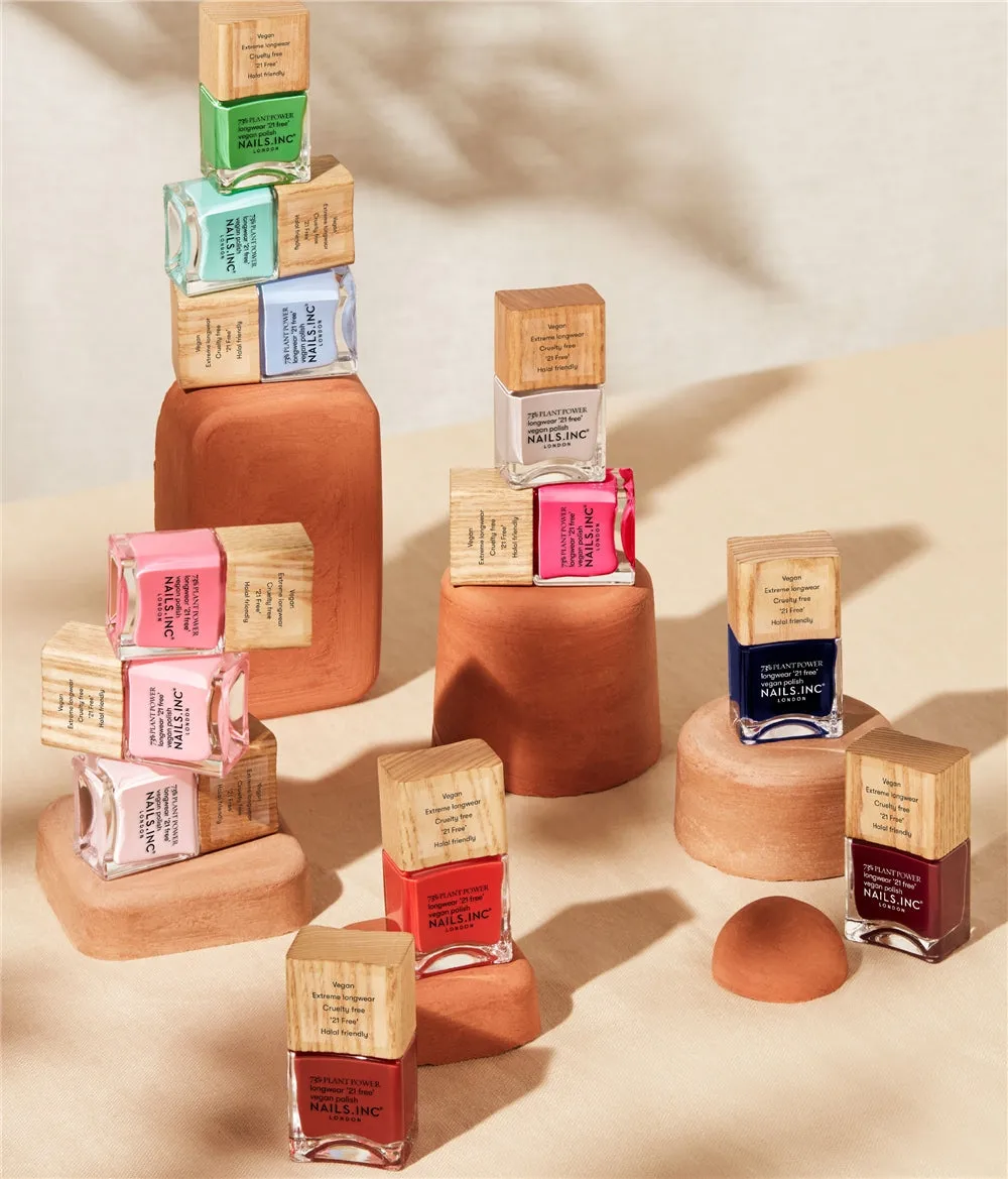 Nails Inc Plant Power Mani Meditation neglelakk rosa