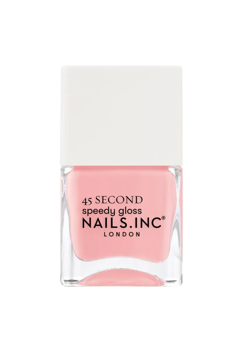 Nails Inc 45 Second Knightsbridge Nights neglelakk rosa