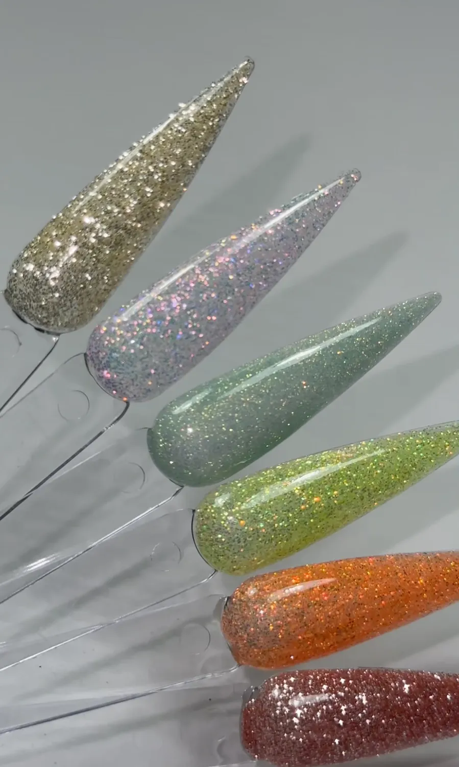 Light Elegance Lost in Wonderland glittergel 6x10 ml sett