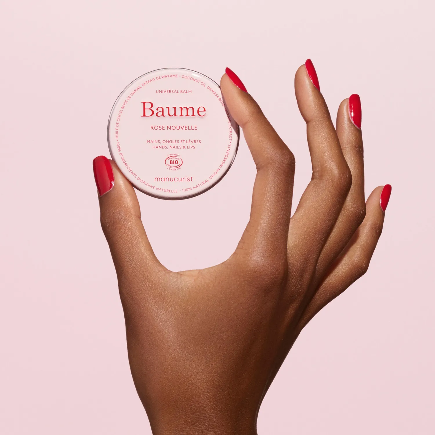 Manucurist New Rose Balm & Cream Duo håndpleiesett