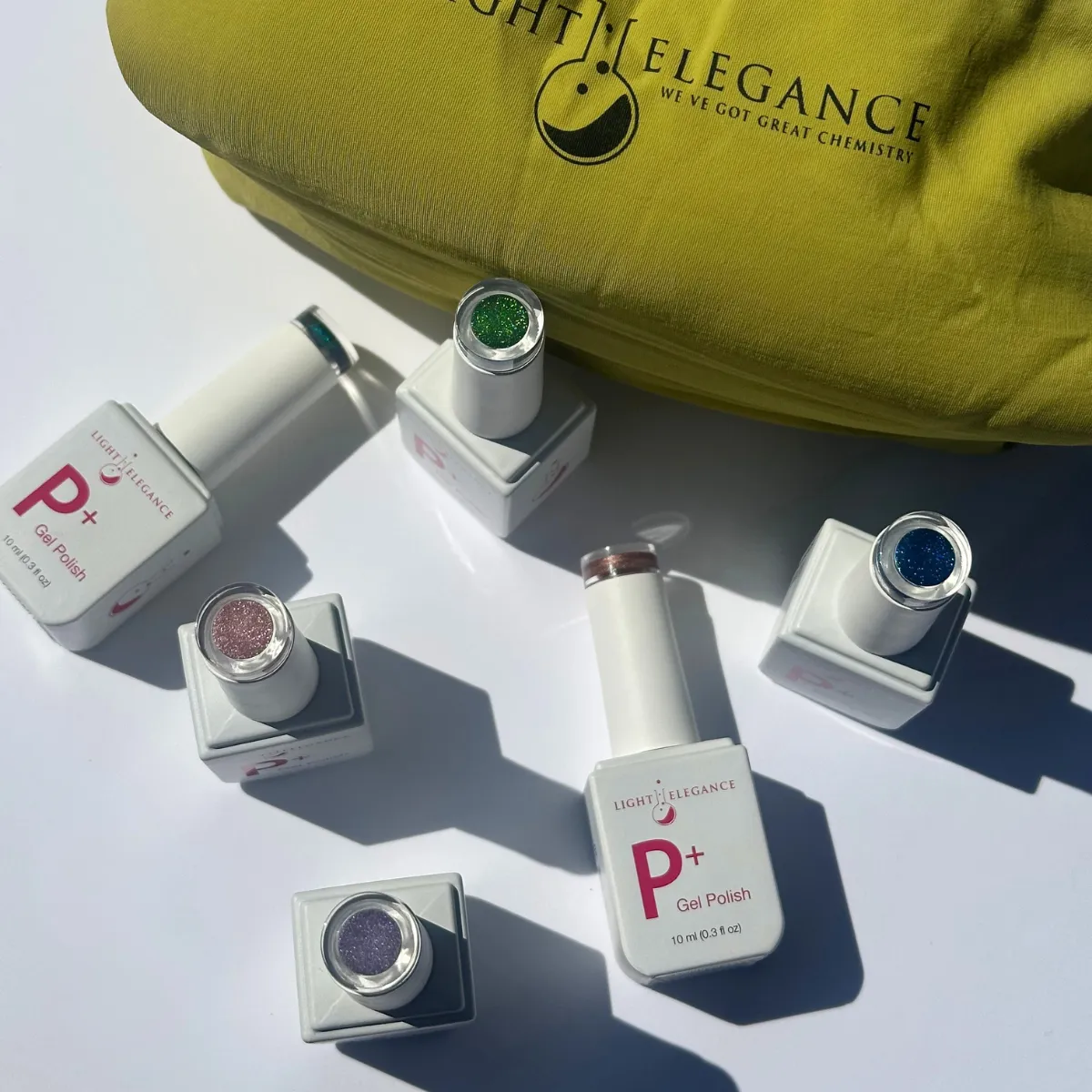 Light Elegance Polish Pouch Cat Eye veske til neglelakk