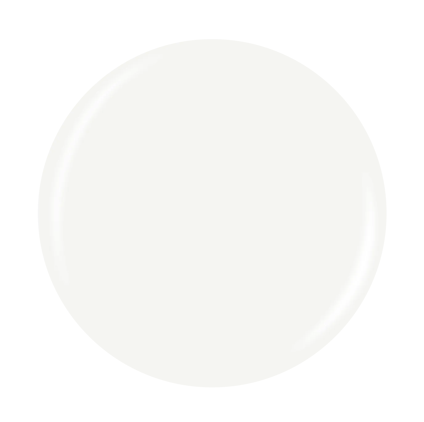 China Glaze White On White neglelakk – kritthvit, 21-free