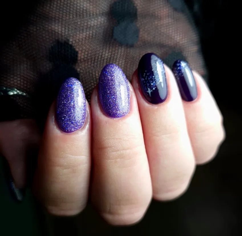 Light Elegance Supernova glittergel 10 ml metall-lilla