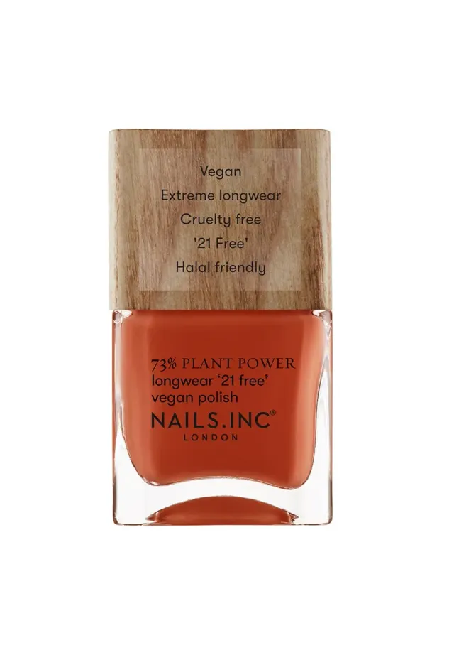 Nails Inc Plant Power What On Earth neglelakk brun