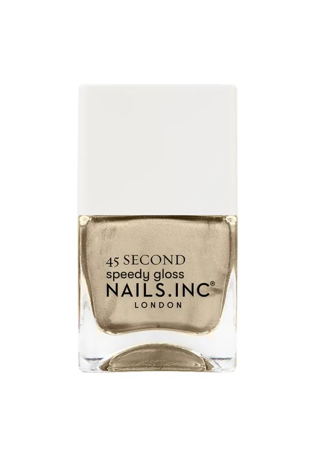 Nails Inc 45 Second Call Me In Covent Garden neglelakk nude