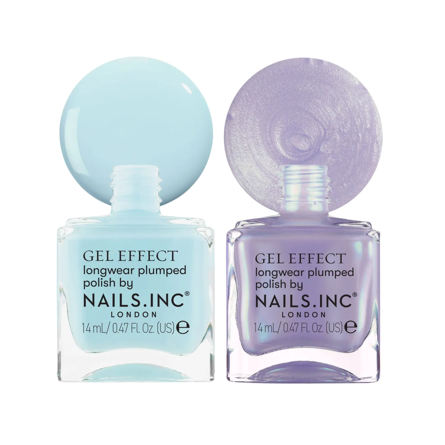 Nails Inc London Totally Tropical neglelakkduo krem