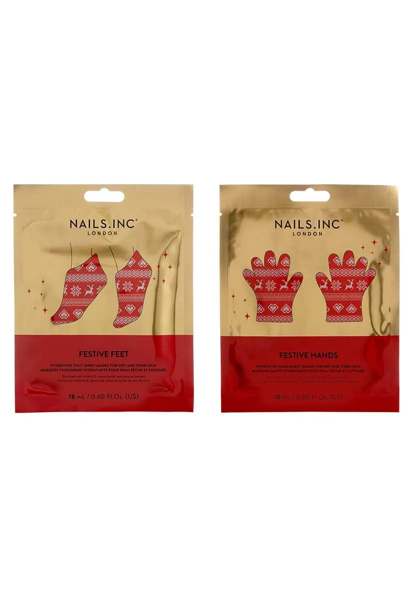 Nails Inc Festive Faves neglesett 7-deler gave