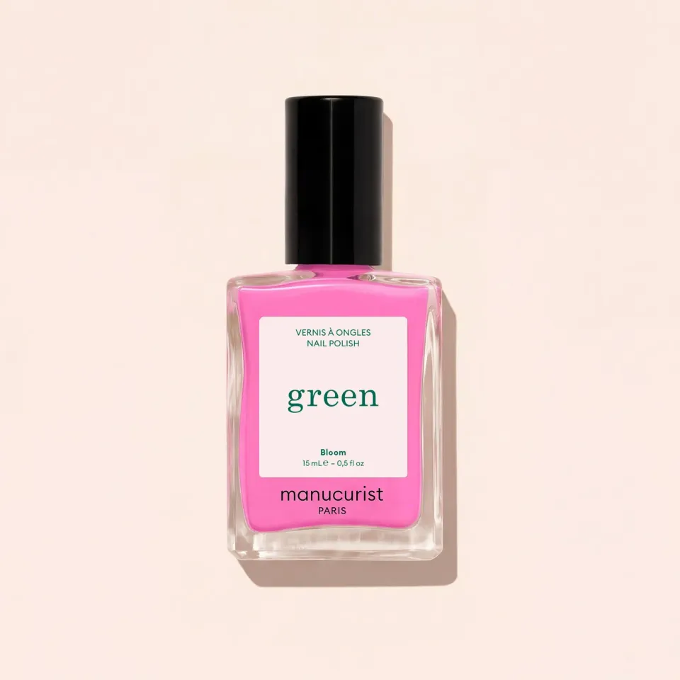 Manucurist Green Bloom neglelakk neonrosa