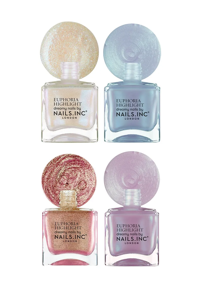 Nails Inc London Euphoria Highlight neglelakk sett 4-pk skimmer