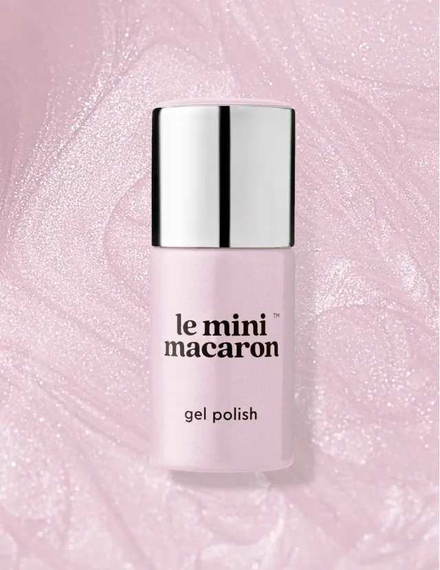 Le Mini Macaron Pink Paradise gellakk 8,5 ml glitterrosa