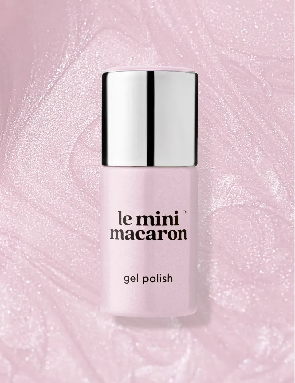 Le Mini Macaron Pink Paradise gellakk 8,5 ml glitterrosa