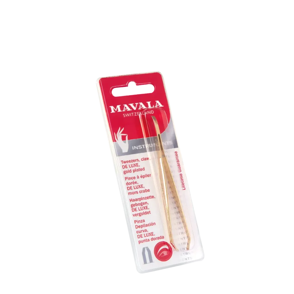 Mavala Deluxe Claw pinsett gullbelagt