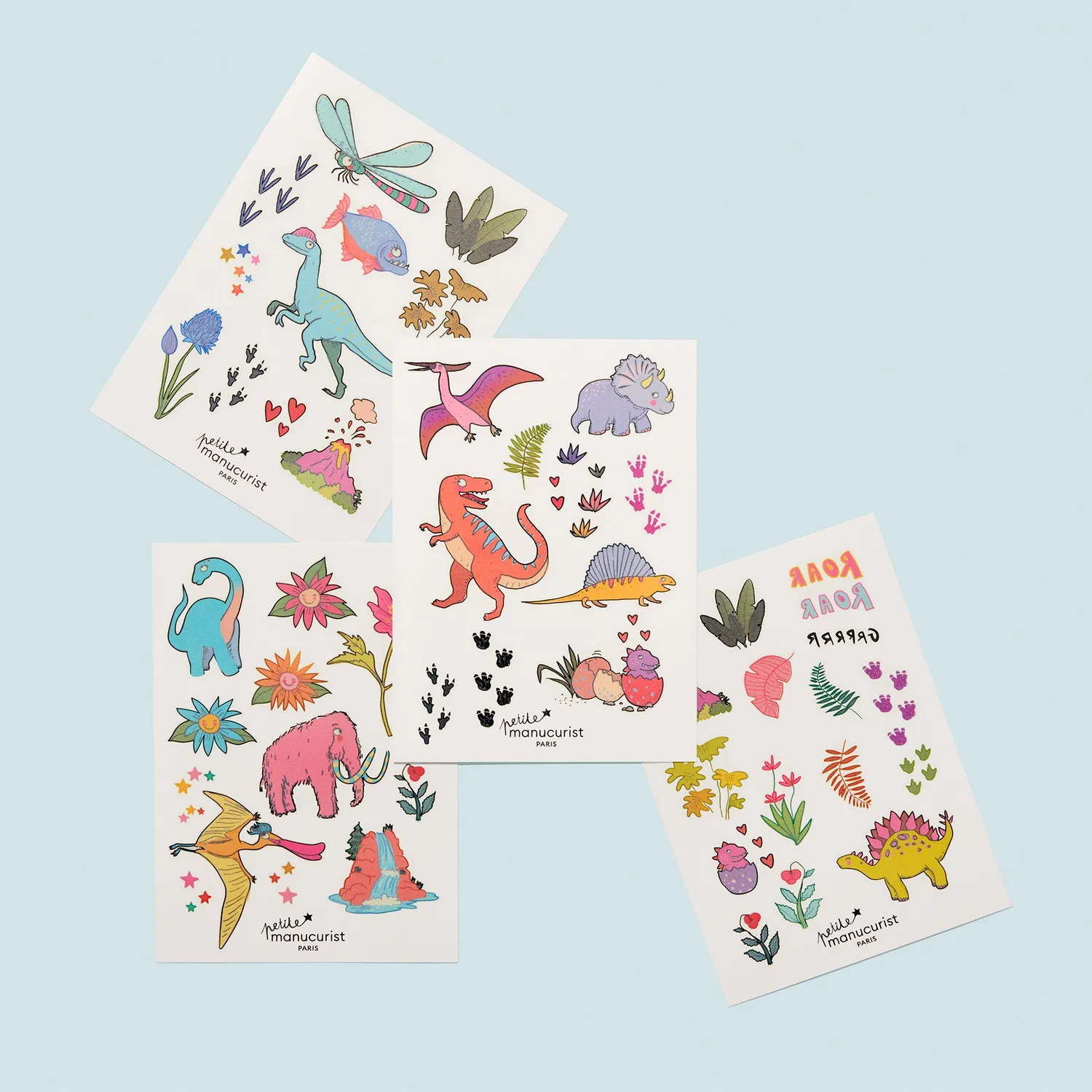 Manucurist Wild Life negletattoos barn dyr 100% vill stil
